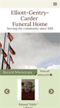 Mobile Screenshot of egcfuneralhome.com