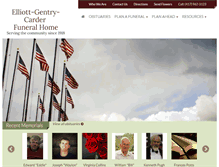 Tablet Screenshot of egcfuneralhome.com